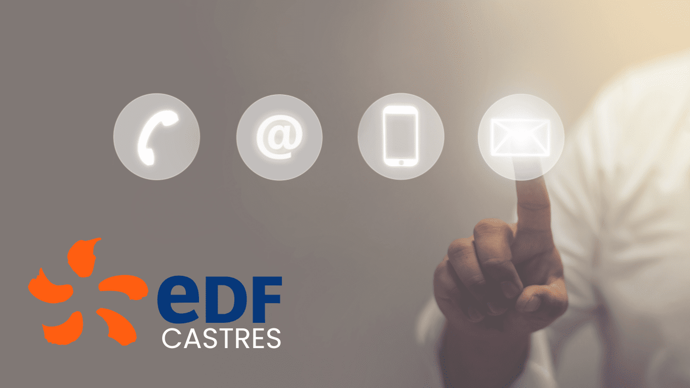 Comment contacter EDF à Castres