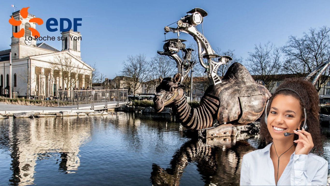 EDF La Roche-sur-Yon : contacter EDF par téléphone