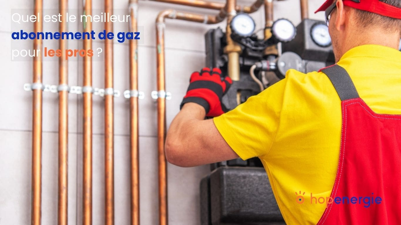 Quel est le meilleur abonnement de gaz pour les pros ?